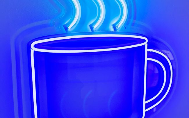 Neon Coffee Light